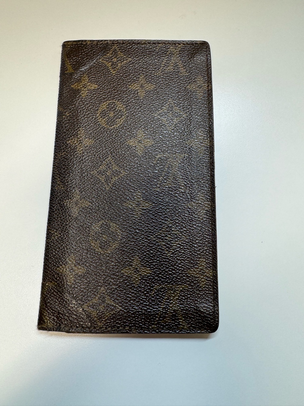 Louis Vuitton Monogram Canvas Long Bifold Wallet/Checkbook Cover
